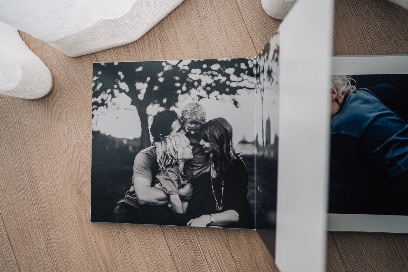 A Queensberry leather wedding album