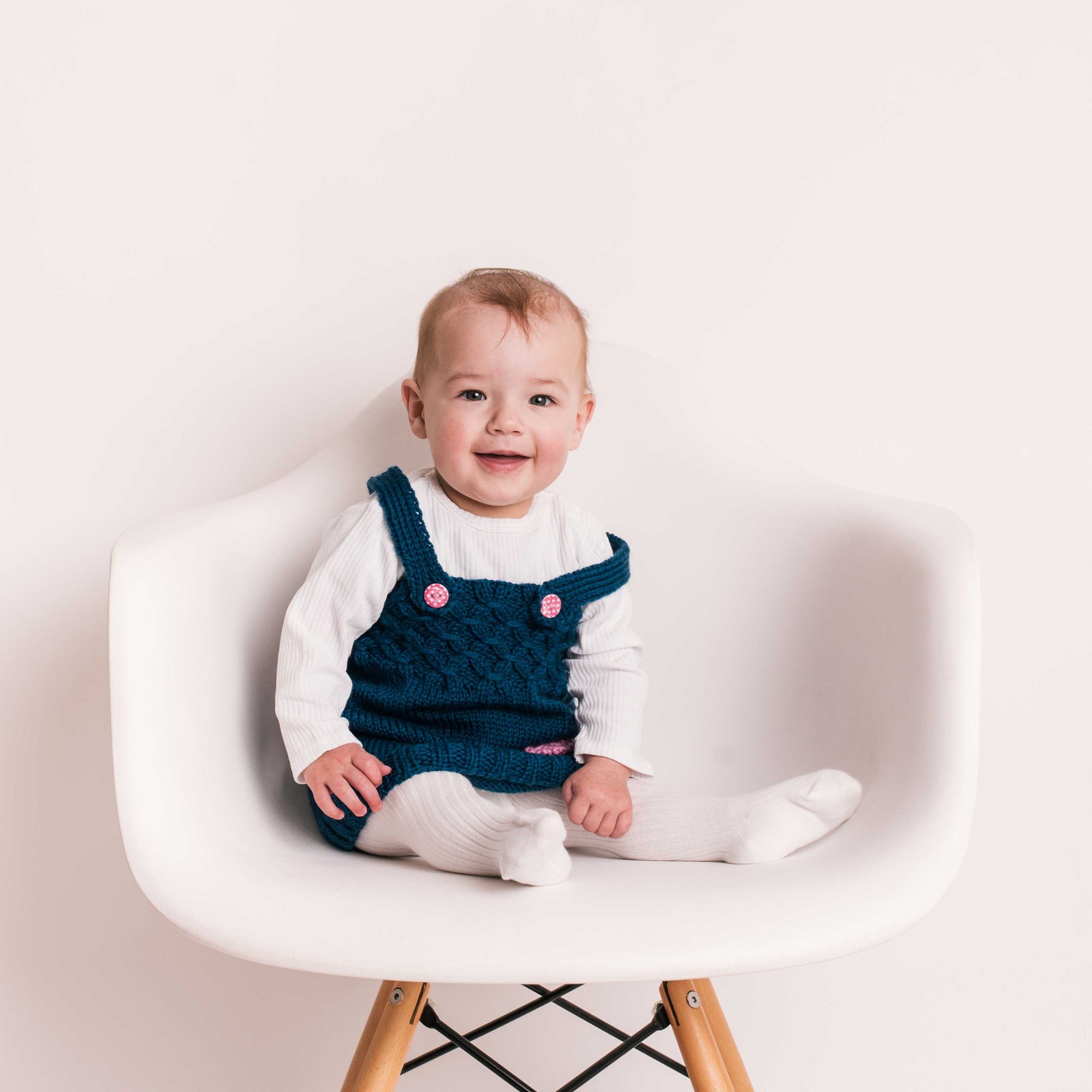 A baby portrait keepsake
